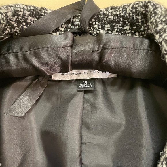 TAHARI Arthur S Levine  Classic L’il Tweed Blazer  10 - Picture 6 of 14